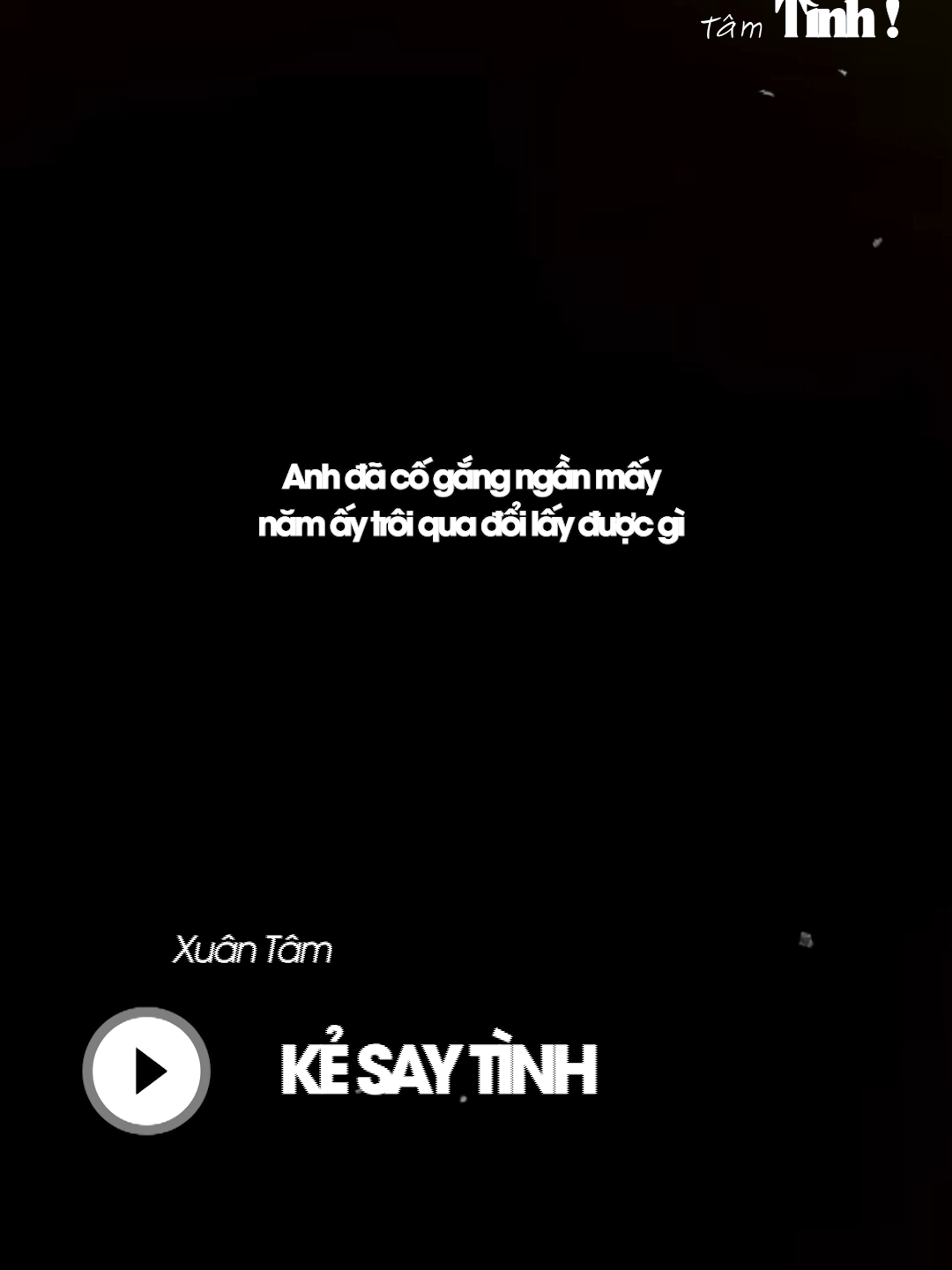 Kẻ say tình thì làm gì có tháng năm đâu... #acventertainment #acvmusic #manhtinhsaidoi #kesaytinh