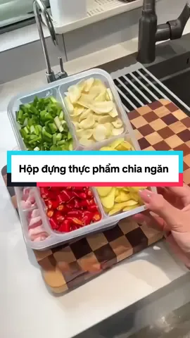 Hộp đựng thực phẩm có chia ngăn #dogiadung #dogiadungtienich #hopdungthucpham #hopdungthucphamtulanh #taphoamephuongnhi 