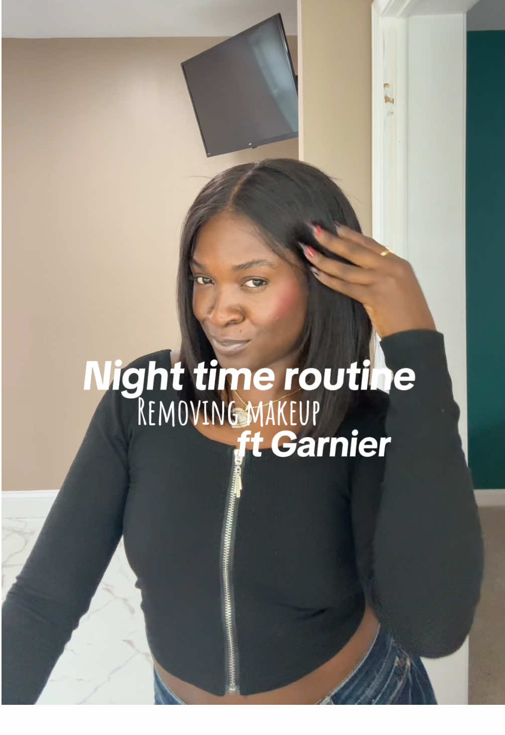 If you’re still scrubbing your makeup off… this is your sign 🚨 #vlogtober #fyp #makeupremoval #Garnier 