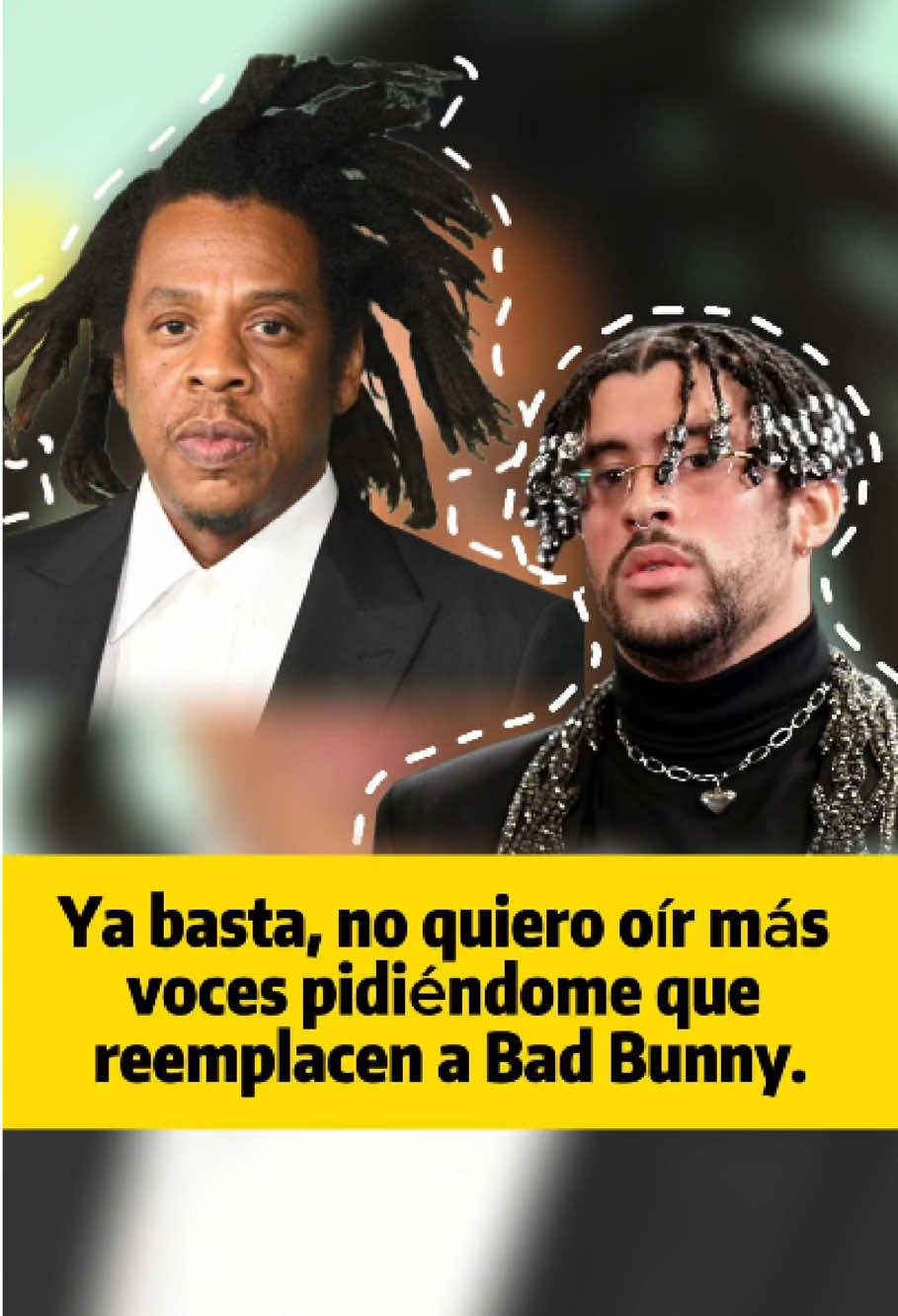 Jay-Z, el director del espectáculo de medio tiempo del Super Bowl, dijo que apoyaría firmemente las canciones en español de Bad Bunny.#us #usa #fpy #celebrity #foryou