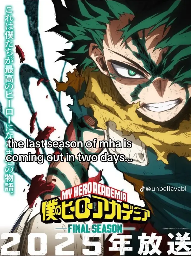 What an era, it really doesn’t feel like it’s been that long  #myheroacademia #mhatrend 