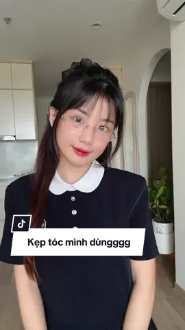 Kẹp em này vừa gọn gàng mà lại đẹp các bác ạ #hoaihayho #reviewdogiadung #keptoc #keptocxinh #keptocbongbong 