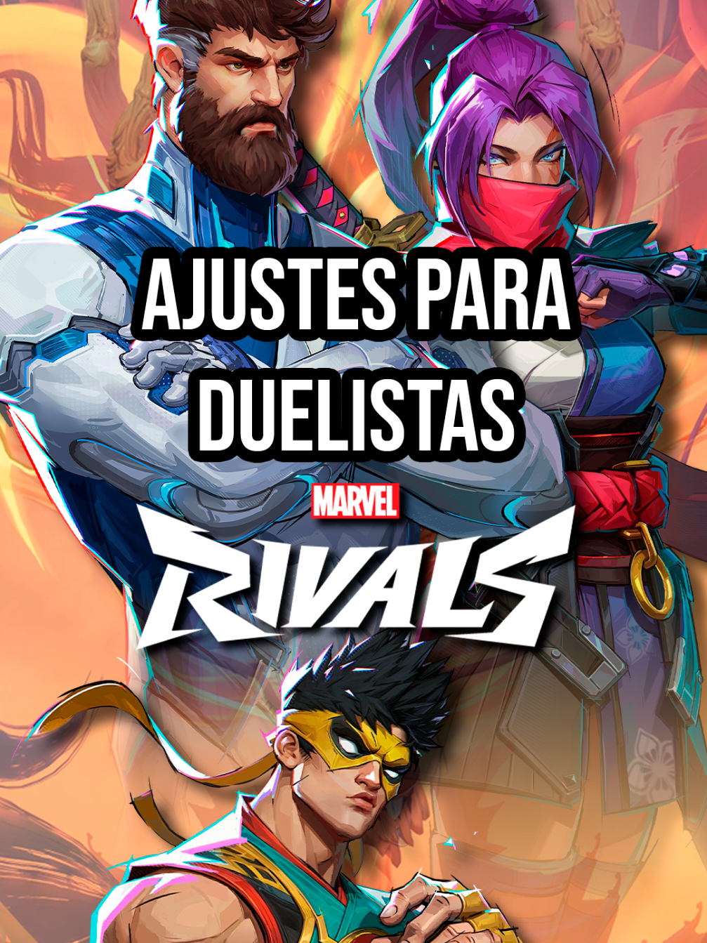 Ajustes para duelistas 😎 #MarvelRivals #Ajustes #Duelist #gaming #Toturial 