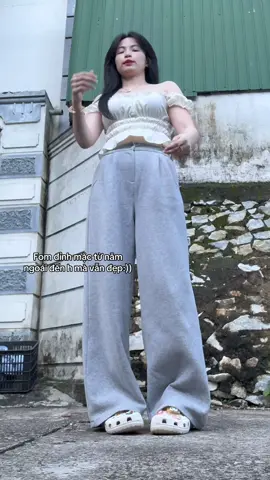 Quần nỉ ống rộng#quanniongrong #quanni #quanongrong #xhuong 