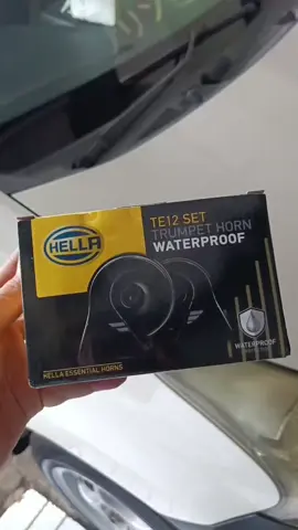 KLAKSON HELLA TE12 SET TRUMPET HORN WATERPROOF 12 VOLT ORIGINAL UNTUK MOTOR DAN MOBIL. #klakson #klaksonmobil #klaksonmotor#promoguncang1010 #klaksonhella 
