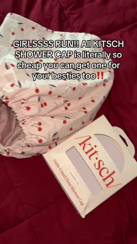 #kitsch #kitschshowercap #showercap #tiktokshopfalldealsforyou #tiktokshoplabordaysale @Kitsch 
