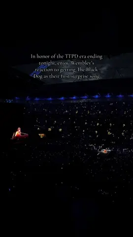 Actually unreal moment #erastour #taylorswift #surprisesong #theblackdog 