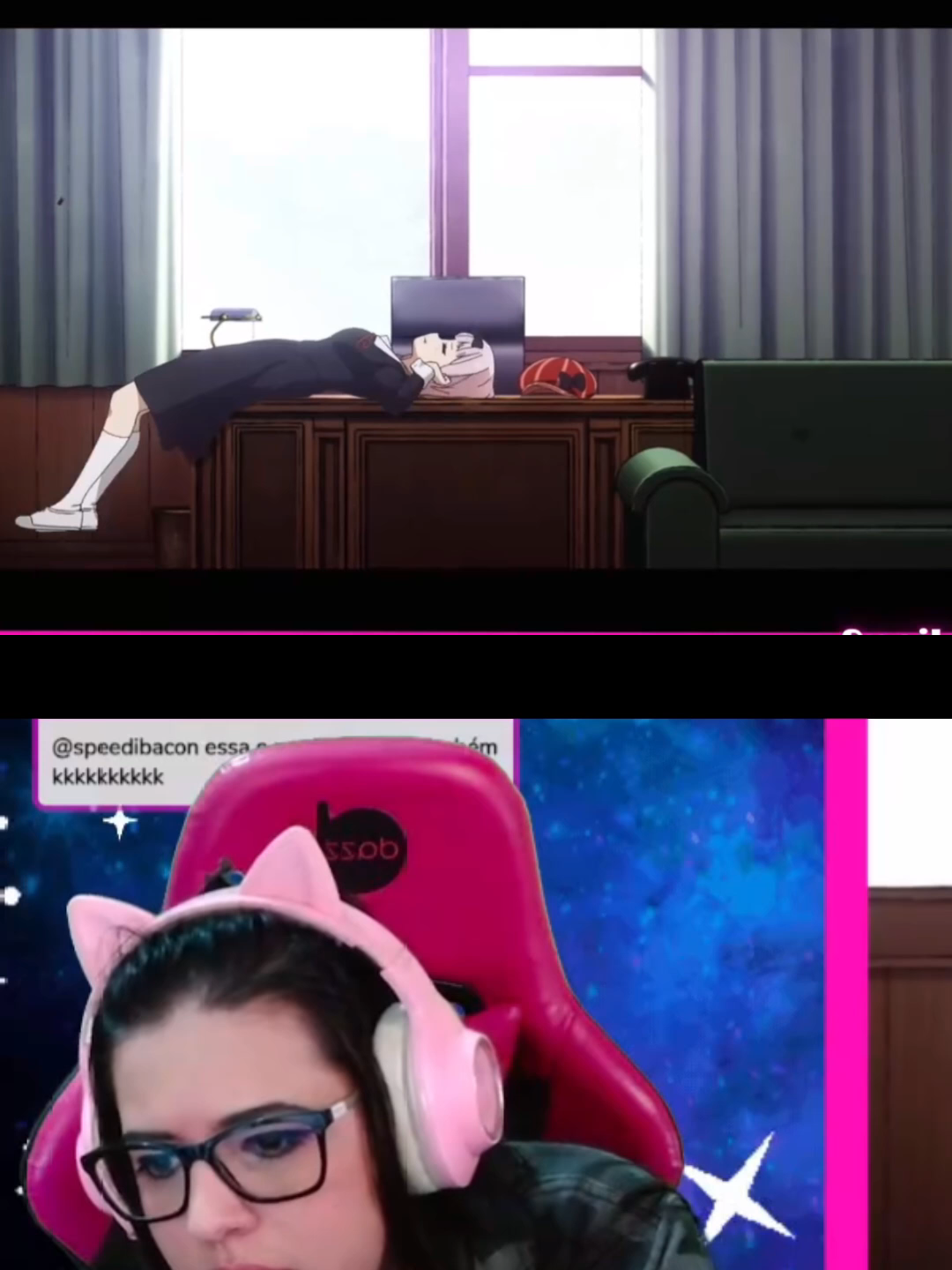 Chika dançe! #fyp #react #anime #otakugirl #otome #animefyp #romanceanime #romance #Chika #Kaguya #kaguyasamaloveiswar