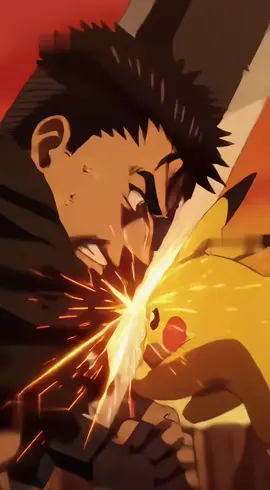 Guts Vs Pikachu Vs Shadow The Hedgehog #fyp #sora2 #ai #berserk