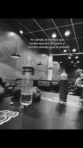 Moraleja: NUNCA pero NUNCA confíen en un hombre.