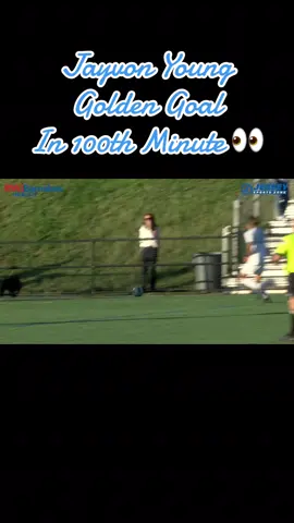 🚨Jayvon Young BEATS THE CLOCK for a Golden Goal!🚨 Scotch Plains-Fanwood and New Providence were heading towards a 1-1 draw until the Raiders made a quick throw in to set the stage for Jayvon Young's second of the match!  Young scores the game winner with just :15 seconds on the clock.  Scotch Plains-Fanwood gets a 2-1 double OT win over New Providence.  #njsoccer #Soccer #goldengoal #scotchplainsfanwoodnj #100th 