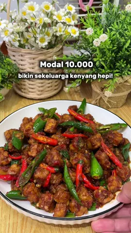 Ini beneran cuma modal tempe aja udah bisa bikin masakan enak dan bikin kenyang keluarga.. Untuk bumbu dan bahan lainnya ada stok mingguan dan bulanan #resepsimple #masakanrumahan #masakansimple #resepmasakan #resepmudah
