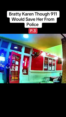 Bratty Karen Though 911 Would Save Her From Police … #cops #police #law #fyp #crime 