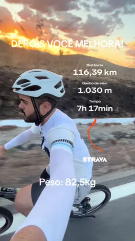 Primeiro você começa, depois você melhora! Antes e depois, de um processo de emagrecimento e -34kg. A evolução no pedal, de 9km exausto, para 140km que já fiz e cheguei de boa. A constância e persistência ti leva ao êxito! Não desista.  #ciclismo #mountainbike #vaiprofycaramba #emagrecimentosaudavel #emagrecer 