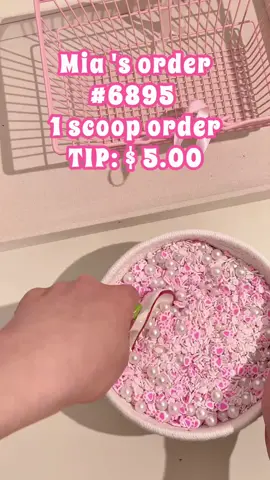 Pack Mia's 1 scoop order❤️Hope you love it 😍 #asmr #luckyscoop #mysteryscoop #usa  #SmallBusiness