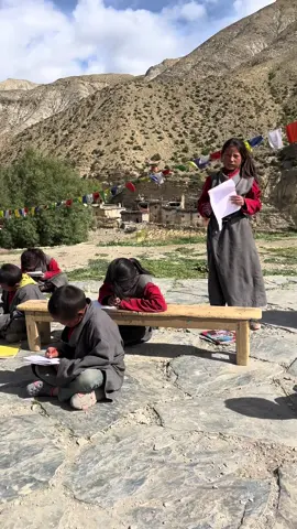 🩵 #mountainchildren #upperdolpa #teachandtravel #teachinginremotevillage #nepal 