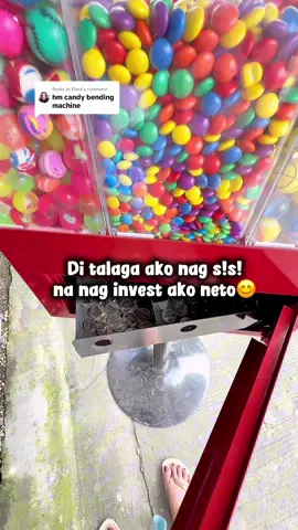 Replying to @Elma Isang linggong k!ta namin sa Candy Vending Machine• Di talaga ako nags!s! bumili kahit medyo priceeeyy😊#candyvendingmachine #vendingmachine 