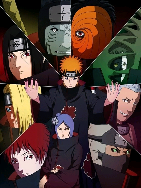 Akatsuki in public,people reaction🔥🗿  #akatsuki #fyp #foryoupage #people #reaction 