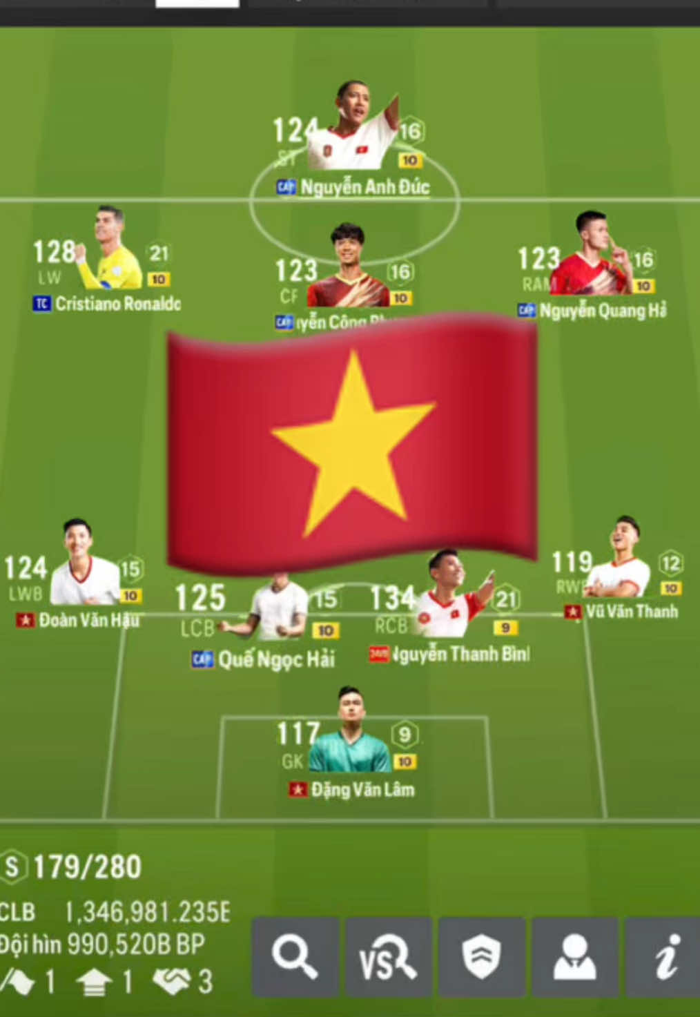Team Việt Nam🇻🇳 HLV: Giang Lê #quangngaiphuong2 #reviewfo4 #fconline #GamingOnTikTok #xuhuong 
