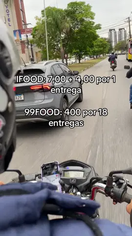 Ifood ou 99food ? #99 #ifood #motoboy #entregadores #fy 