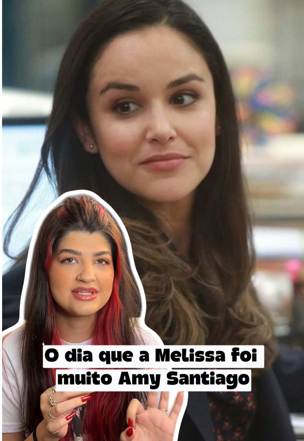 A camiseta do edward está disponível na vitrine do meu perfil ✨❤️ #melissafumero #amysantiago #brooklyn99 #b99edit #amysantiagoedit 