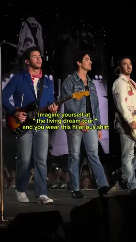 Jonas brother - living the dream tour 2025 shirt #jonasbrothers #livingthedream #tour2025 #jonasbrothersconcert #foryoupage 