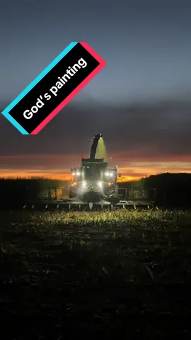 God’s paintings>>> #cornsilage2025 #ChristisKing 
