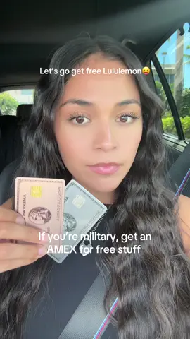 Free lulu? yes please girl😜 #amex #military #platinumcard #diml #Vlog 