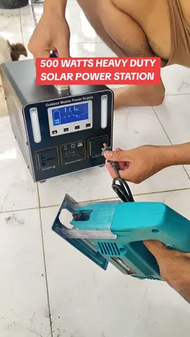 Portable Solar Power Station #portablesolarpowerstation #powerstation #500wattspowerstation 