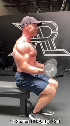 💪 Insane Biceps Workout I did all 4 movements in a row, and increased the reps as I progressed through each exercise. Get ready for the ultimate arm pump. 1️⃣ Seated DB Partial Curl: 8 reps Followed by… 2️⃣ Ez-Bar Curl: 10 reps Followed by… 3️⃣ Alternate DB Curl: 12 reps each side Followed by… 4️⃣ Seated DB-Hammer Curl: 15 reps ✳️ Rest: 2-min ✳️ Total Rounds: 3 👉 Get Jacked After 30 🚨 Link🔗 in bio to start. #menshealth #mensfitness #workout #Fitness #fitfam