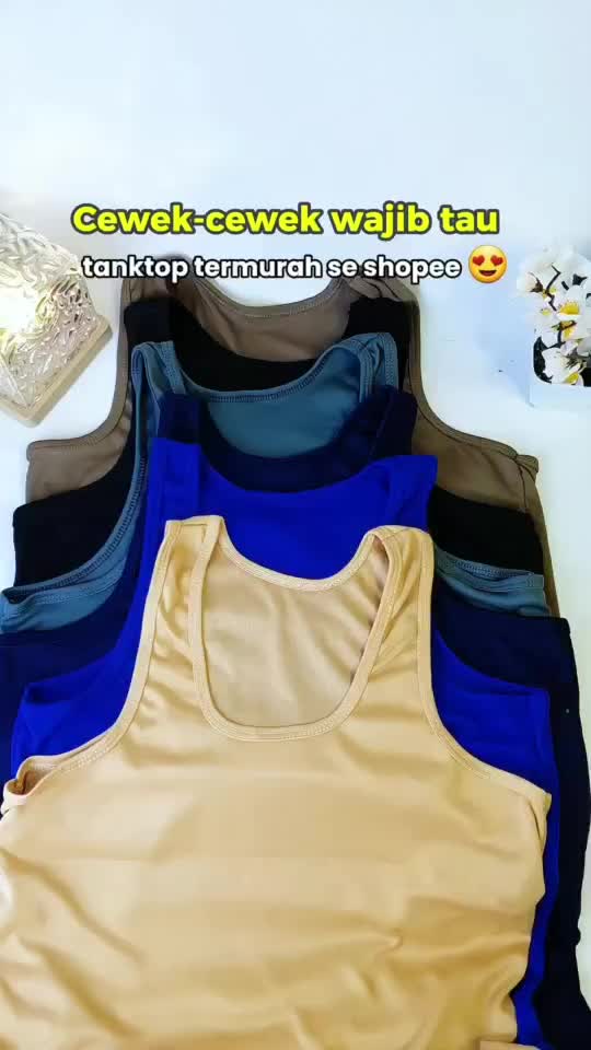 Satu paket murah banget....



6PCS TANKTOP TALI BESAR DEWASA JUMBO | SINGLET WANITA JUMBO TALI BESAR 
