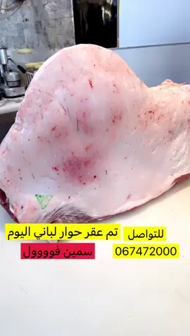 مركز بيت اللحوم $ مزرعه البراري  تم عقر حوااار لباني سمين فووووول تبارك الرحمن اليوم الجمعه الموافق 3/10/2025 والي له خاطر فاله طيب ويتواصل مع الأرقام التأليه  للتواصل  067472000 0567472000 0558222245 0506265616 #ملحمه #مزرعه#ذبائح#خروف#خرفان#نعيمي#محلي#مطبخ#بيض#دجاج#سمان#خيبر 