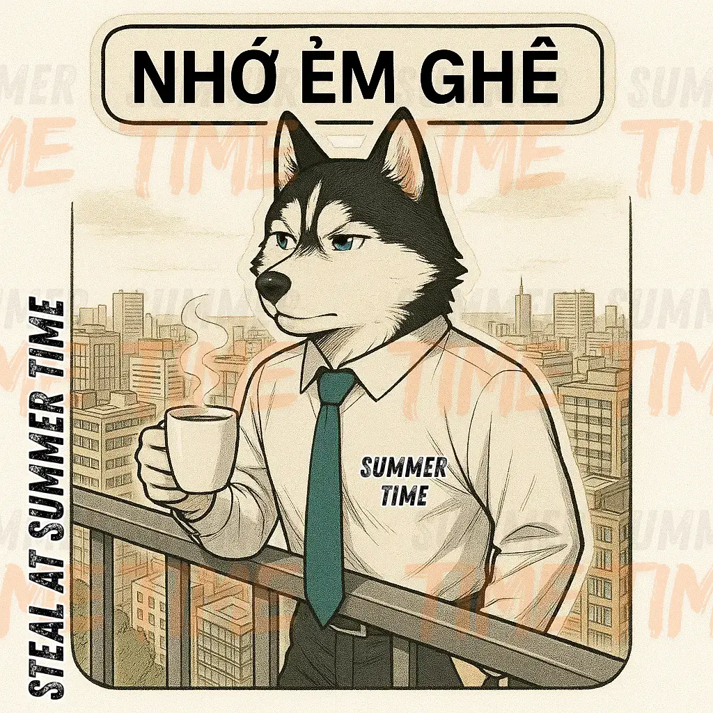 Phiên bản sau khi cưới nha 😁😁😁 #emoji #meme #sticker #chat #husky 