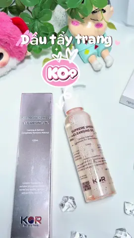 Bà nào thường xuyên makeup, da nhạy cảm thì thử ngay em này nha #dautaytrangtotnhat #dautaytranglanhtinh #dautaytrang #korcosmetic 