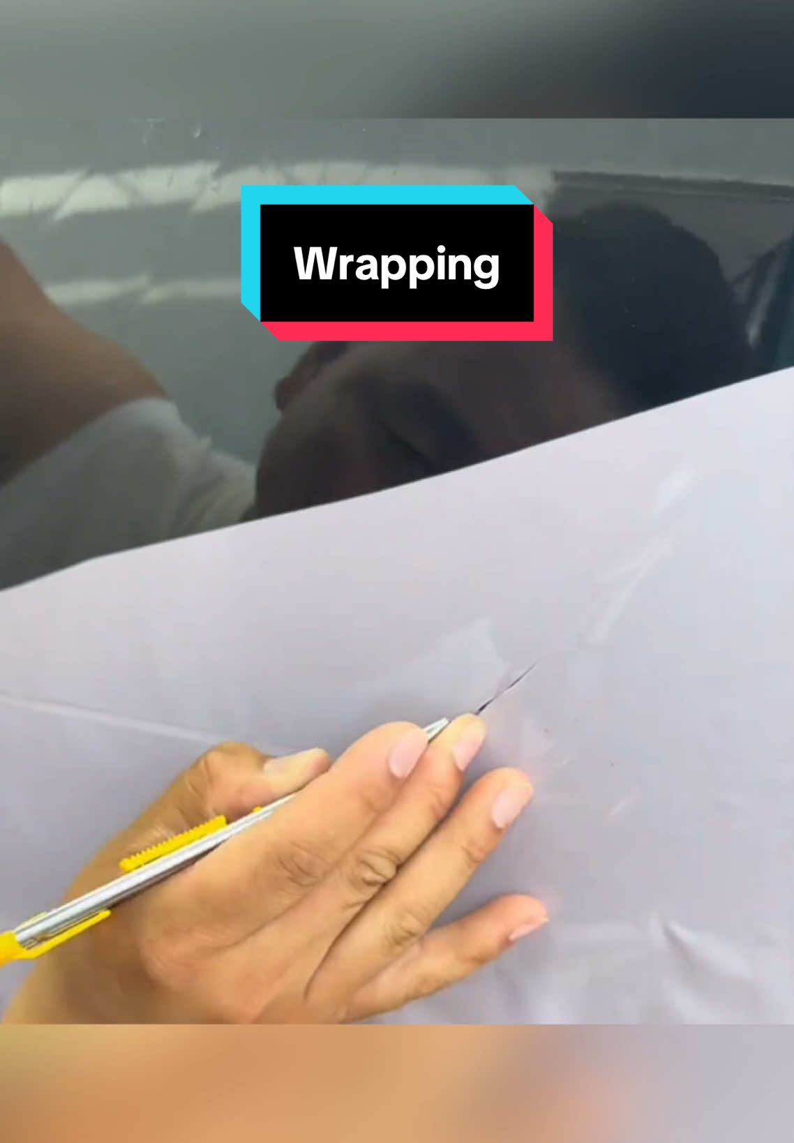 How to deal with it#carwrap #nicaicarfilm #vinylwrap 