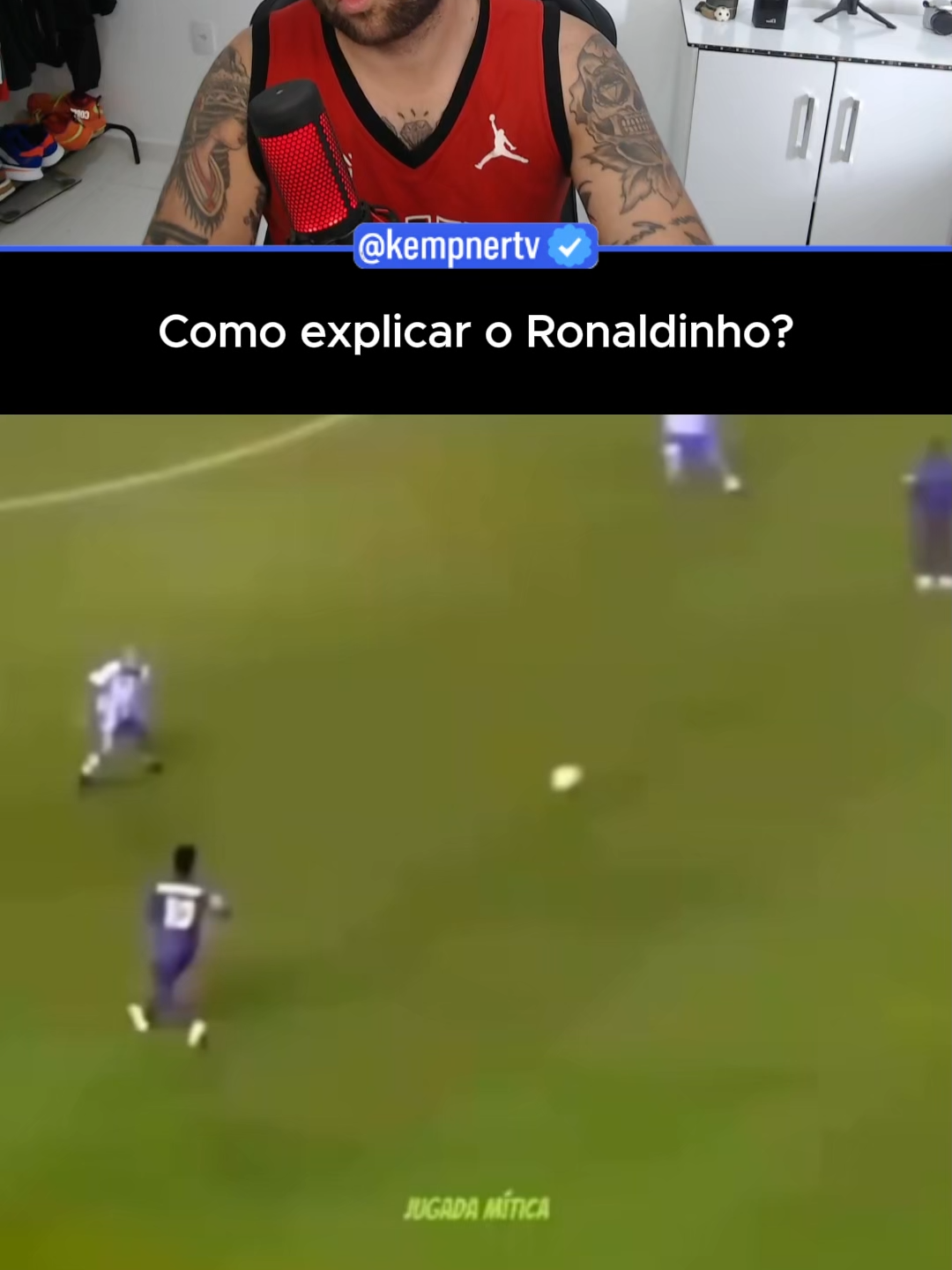 R10 era pura magia #futebol #fut #ronaldinho