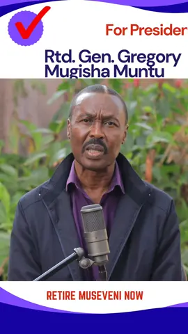 Museveni must retire now #mugishamuntuforpresident #Ugandanpresident2026-2031 #ANT #vote 