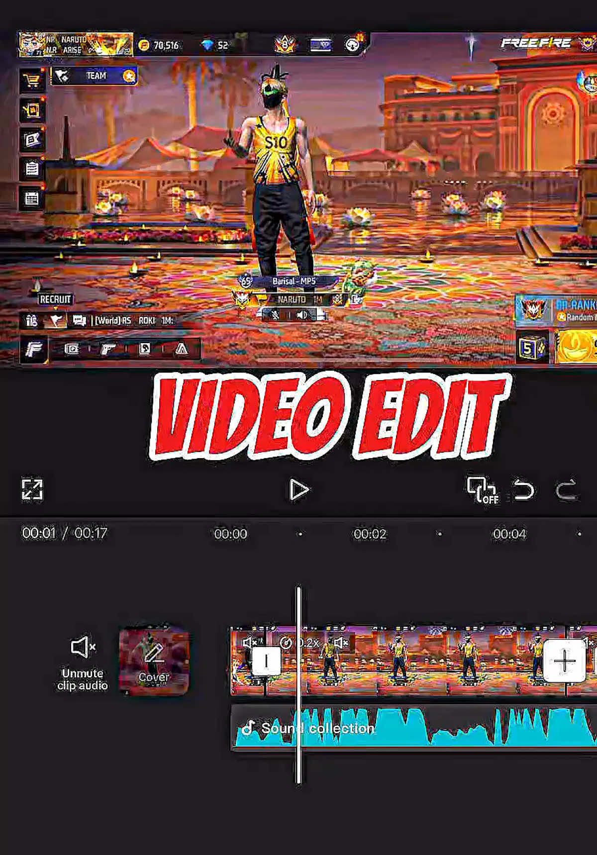 video edit tutorial | কমেন্ট করো কেমন ভিডিও চাও | #narutoboy100K #voicevideo #tranding #newvideo #freefirevoice 