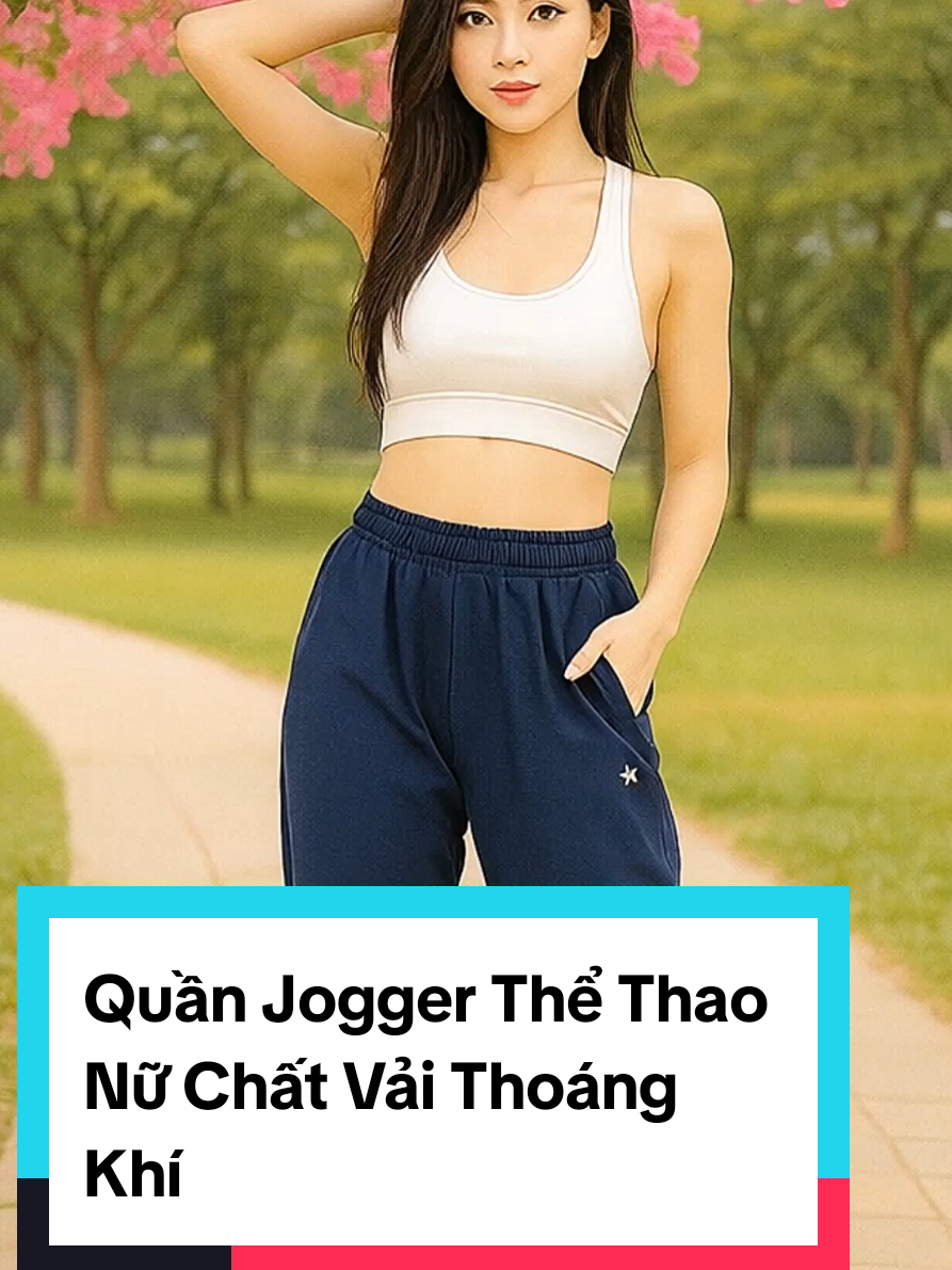 Quần Jogger Thể Thao Nữ Chất Vải Thoáng Khí #quanthethao #quanjogger #thoitrangnu 