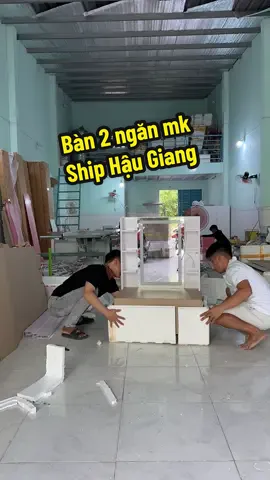 Bàn 2 ngăn gương vuông mặt kính ship Hậu Giang #bantrangdiemtanbinh #bantrangdiemtanbinh618 #bantrangdiem #lamdep 