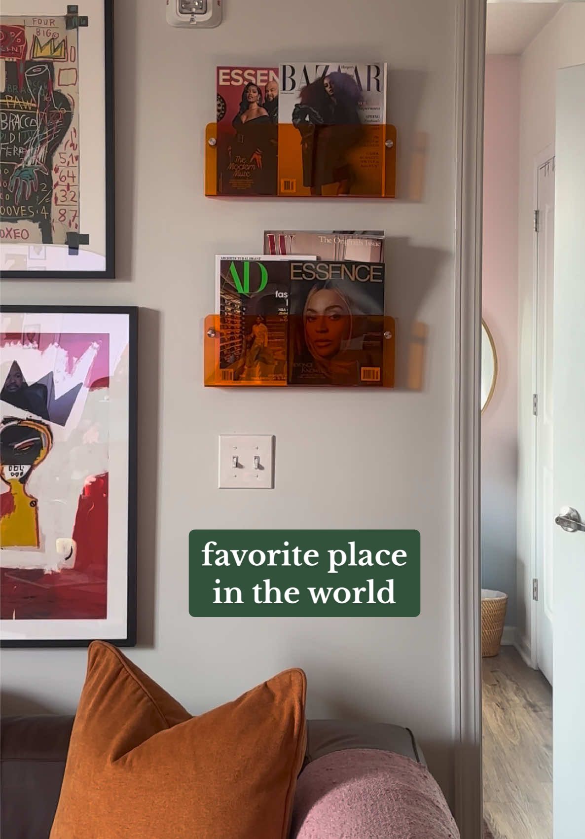 In love is an understatement 🤎 #apartmentdecor #apartmentinspo #blackart #BlackTikTok #interiordesign 