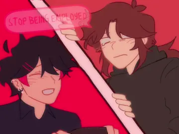 I did this entirely at work ironically enough, ANYWAYS LOVEEBEVEE MY PARTNERRR!! #animation #art #relationships #cute 