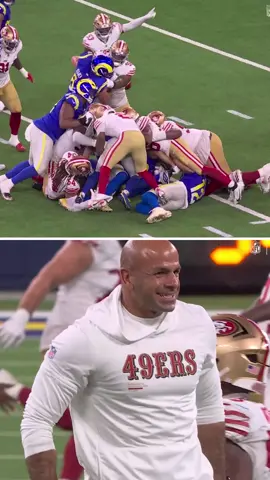 Vibes were high after the stop 🔥 #sanfrancisco49ers #tnfonprime #nfl