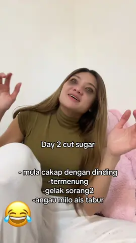 parah jugak cut sugar ni eh😂😂 tp teruk berul filter ni ek😂 #cutsugar
