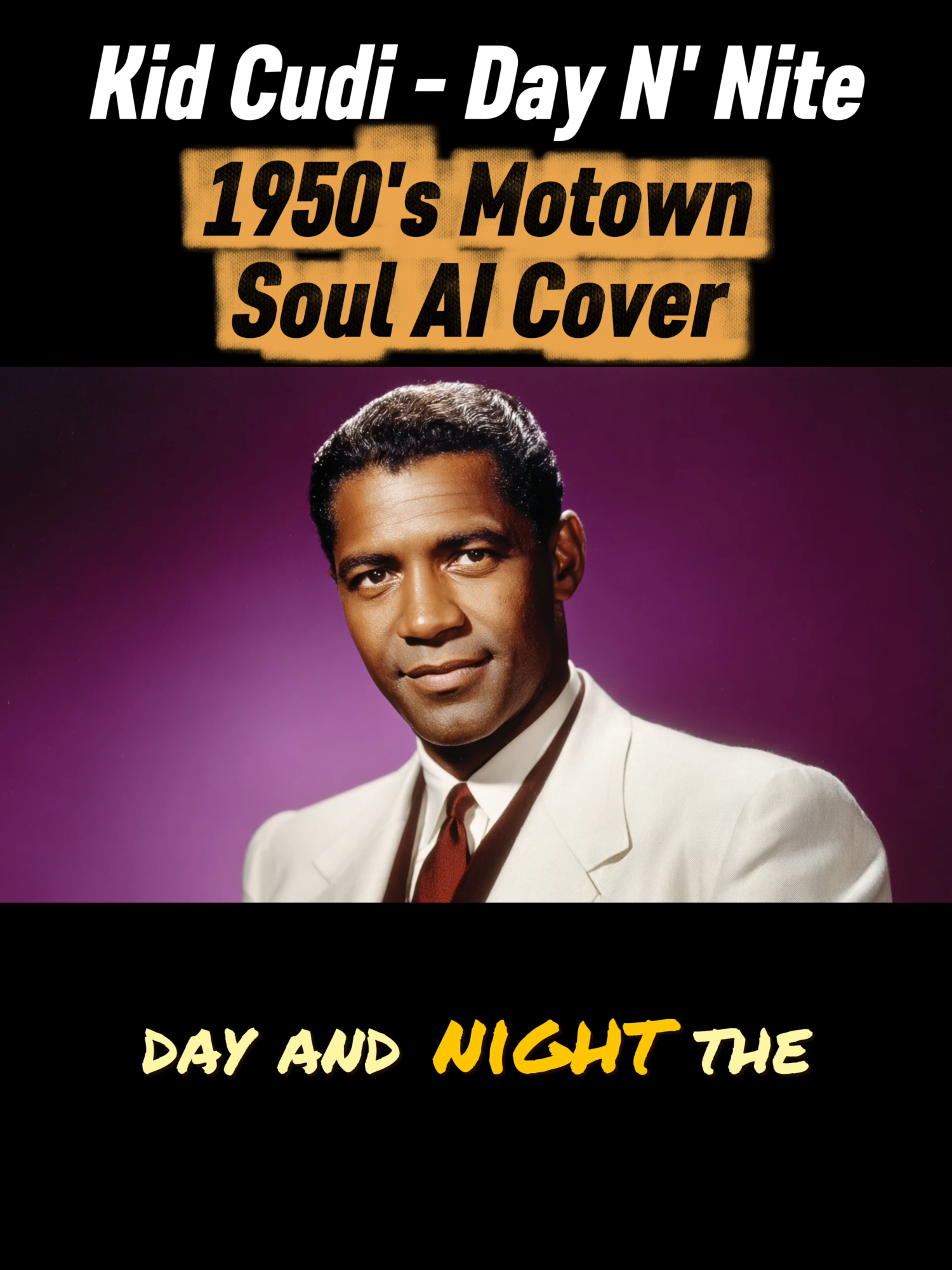 We've intercepted this lost track from a timeline where Kid Cudi met Motown in the 1950s 🎶. This AI cover of 