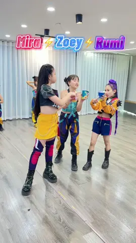 Toma Toma Dance cùng Mira - Zoey - Rumi ❤️ #trending #quanggiahuy #thayhuykiddance #babywarriors #LeCirque