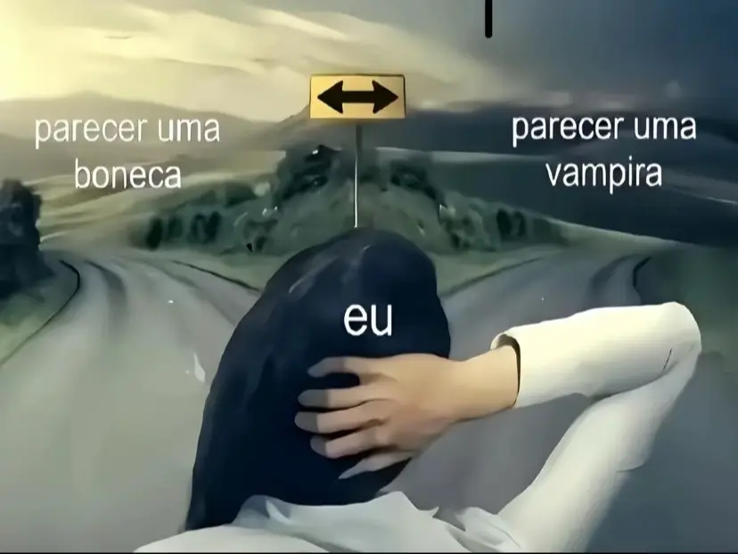 indecisao 😰 #vampire #doll #viral #foryou 