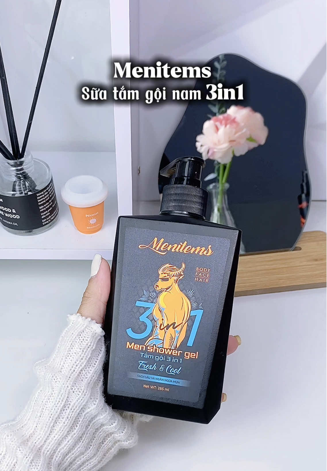 Sữa tắm gội 3in1 Menitems #menitems #suatamgoi3in1 #daugoi3in1 #daugoimenitems #suatam3in1 