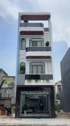 nhà đẹp 5 x 22 phong cách hiện đại #xuhuongtiktok #nhadep #thietkedep #xaynhatrongoi #nhadattuantu 
