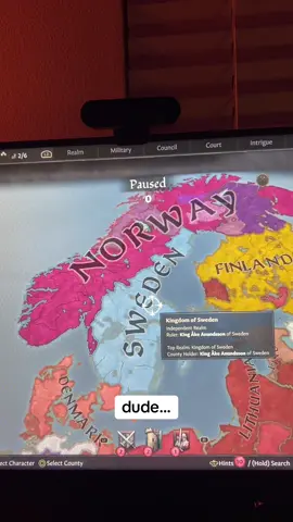 me just trying to build up norway 😞 #ck3 